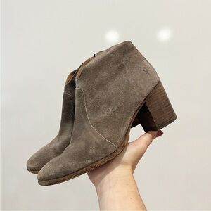 Frye Nora Zip Ankle Heeled Booties